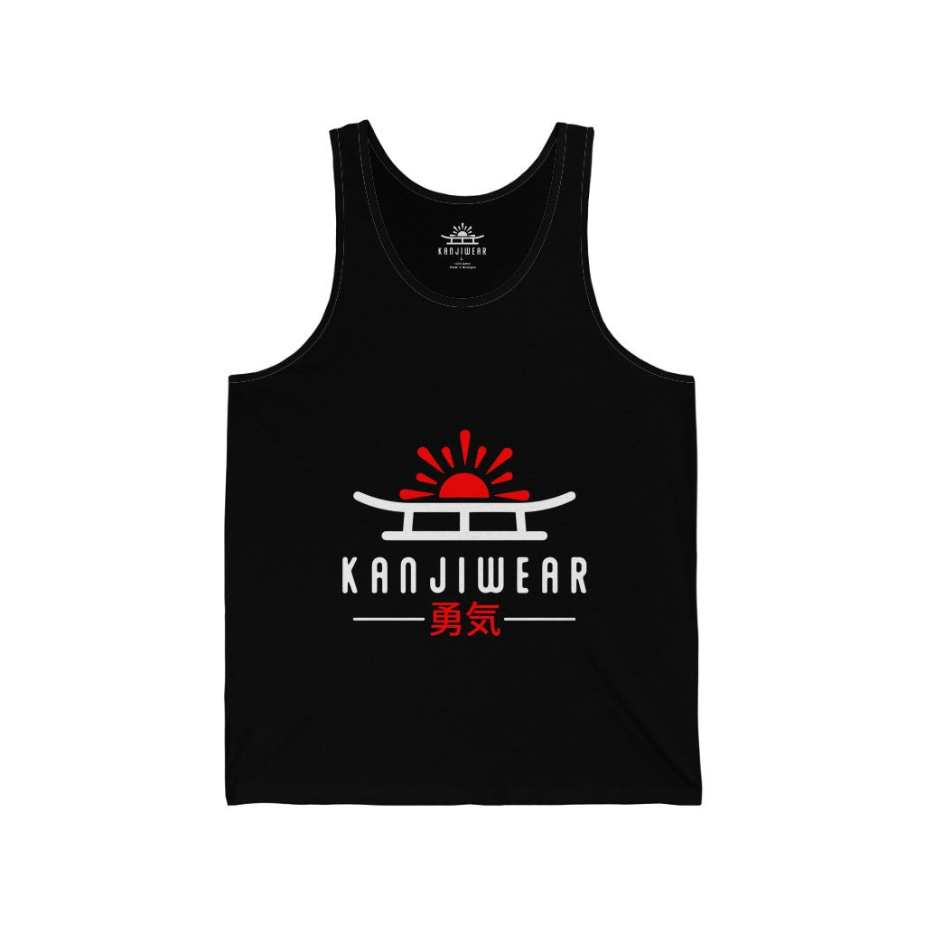 Courage Kanji Unisex Tank