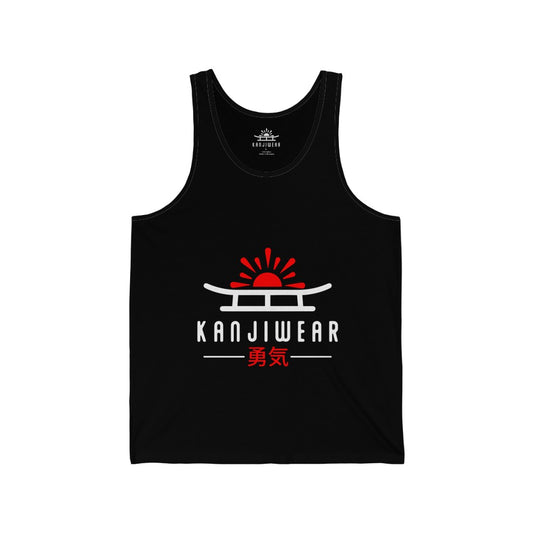 Courage Kanji Unisex Tank