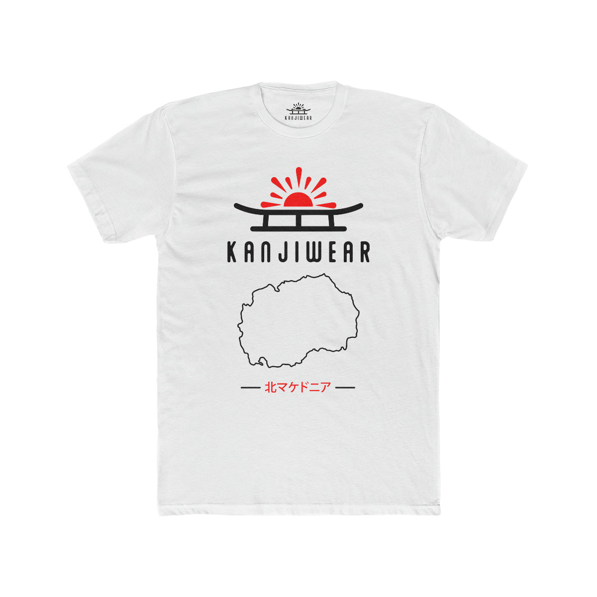 North Macedonia Kanji Unisex T-Shirt