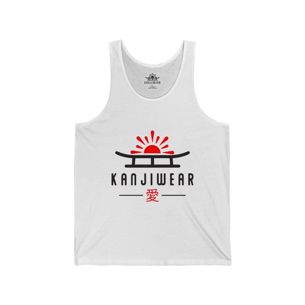 Love Kanji Unisex Tank