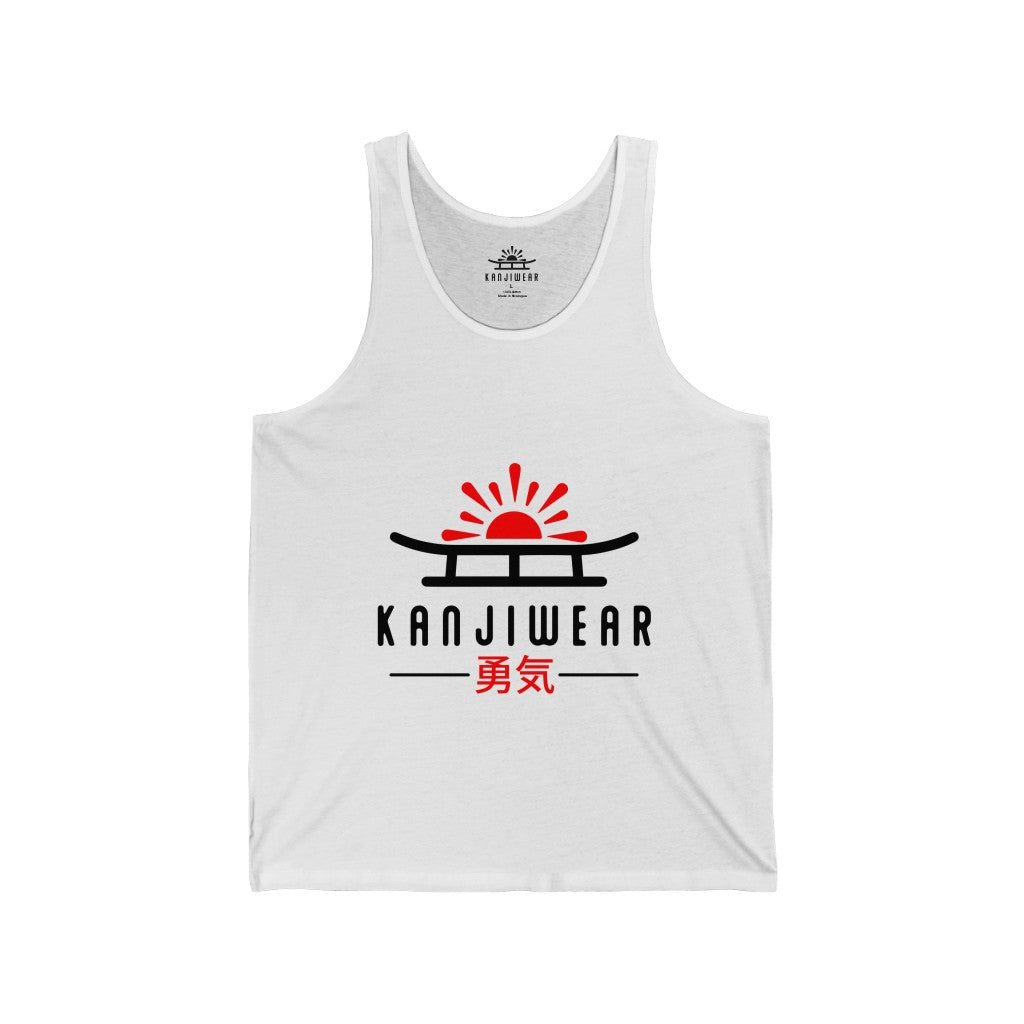 Courage Kanji Unisex Tank