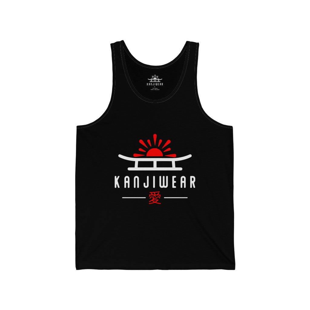 Love Kanji Unisex Tank