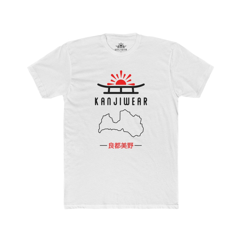 Latvia Kanji Unisex T-Shirt